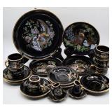 20pc Greek & Japanese Porcelain Dishes