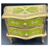 Vintage Florentine Jewelry Box
