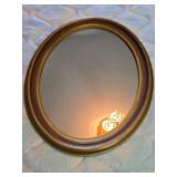 Vintage Oval Mirror