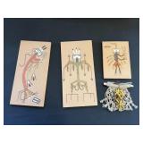 Collection of Native American Sand Paintings