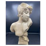 Vintage French Bust Statue