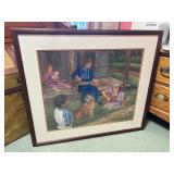 Two Framed Prints - One is signed