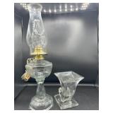Vintage Electrified Hurricane Oil Lamp & More