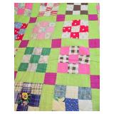 Handstitched Quilt - "9 Square"