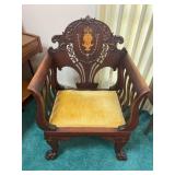 Antique Art Nouveau Parlor Chairs Circa 1920