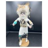 Vintage Buffalo Dancer Kachina Doll