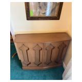Vintage Slim Harvey Probber Style Trefoil Console