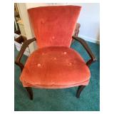 Stunning Tufted All Wood Chair