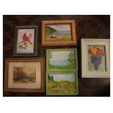 Collection of Oil on Canvas