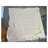 Beautiful hand crochetted blanket