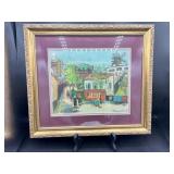 Vintage Maurice Utillo V. Lithograph