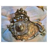 Stunning Victorian Inkwell & Quill