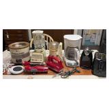 Large collection of small appliances