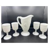 Vintage Kemple "Ivy in Snow" 5-Piece Set