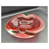 Murano? Style Handblown Ashtray