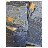 11 pair of Assorted Denim