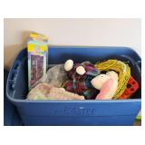 Tote Of Easter Decor