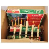 4 Vintage Window Candles WITH BOXES