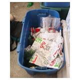 Tote Of Christmas Items