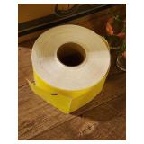 Large Roll Of Yellow Labels