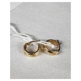 14K Gold Small Hoop Earrings