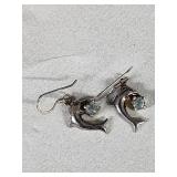 Dolphin Silver Earrings