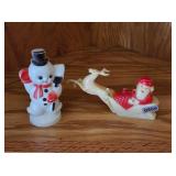 Vintage Plastic Christmas Decor