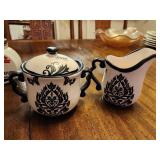 Black And White Cream And Sugar