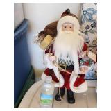 Santa Statue With Bird House