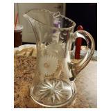 Cut Glass Pitcher