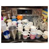 All Cups On Top Of Stove
