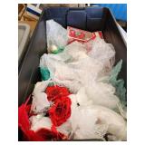 Tote Of Christmas Decor