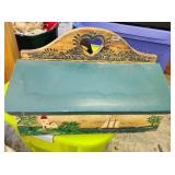 Painted Wooden Box