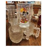 Mickey Mouse And Other Cups