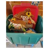 Tote Of Fall Decor