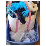 Tote Of Christmas Items And ++++