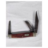 Vintage Case XX 6375 3 Blade Knife