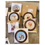 Santa Claus Collector Plate Lot