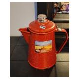 Enamel Coffee Percolator