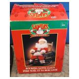 Rocking Santa Claus In Box