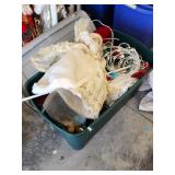 Tote Of Christmas Decor