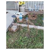 Metal Bike Plant Stand