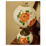 Hand Painted Gone WithThe Wind Lamp