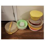 Lot Of Vintage Tupperware
