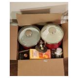 Box Of Kitchen Items ++++