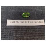 Full of Fire Peridot