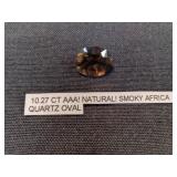 Smoke Quartz (Oval)