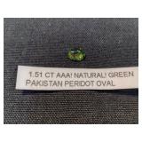 Green Pakistan Peridot (Oval)