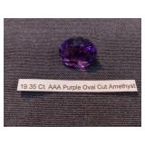 AAA Purple Amethyst (Oval Cut)