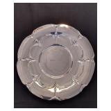 Vintage Sterling 900 Plate 10.5" Dia.
